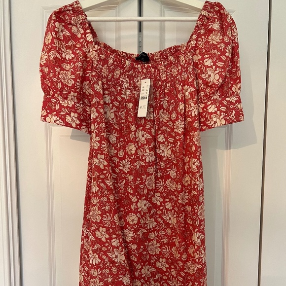 J. Crew Pink Block Print Dress Medium - Picture 1 of 4